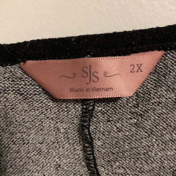 Size 2x Women’s Tunic Wrap Cardigan - Picture 2 of 2